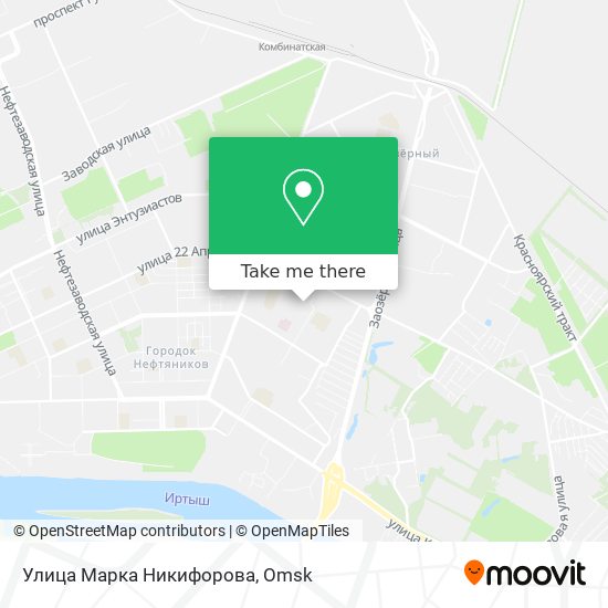 Улица Марка Никифорова map
