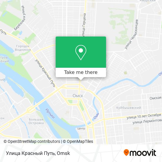 Улица Красный Путь map