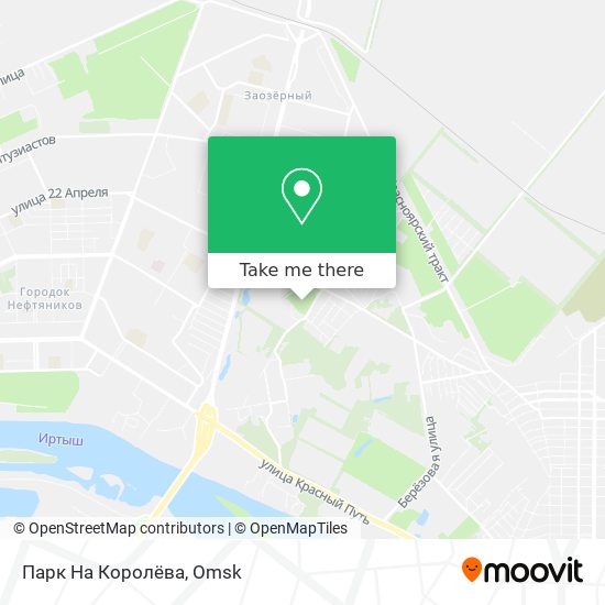 Парк  На Королёва map