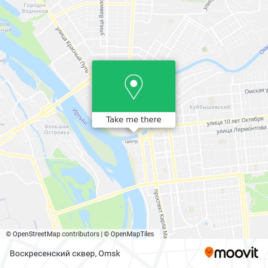 Воскресенский сквер map