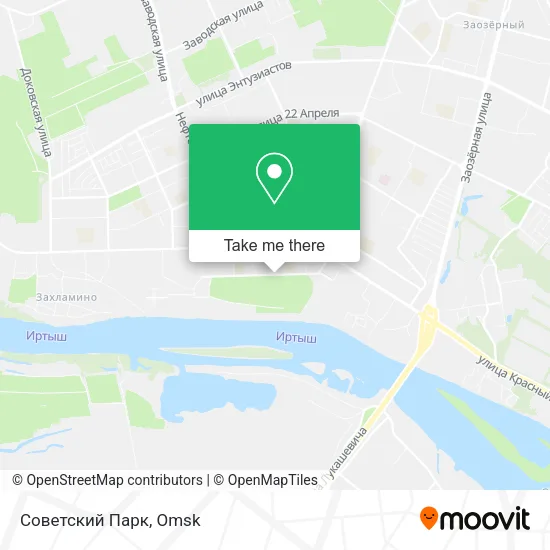 Советский Парк map