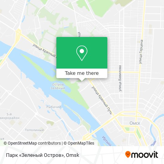 Парк «Зеленый Остров» map