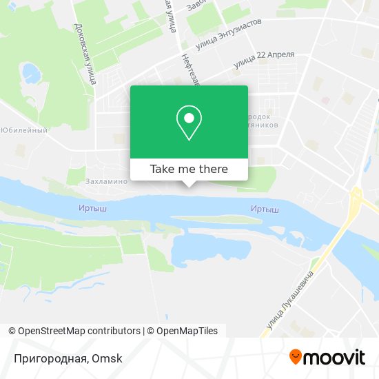 Пригородная map