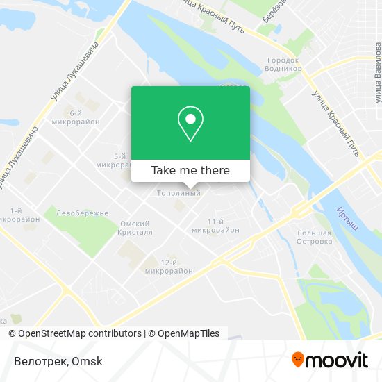 Велотрек map