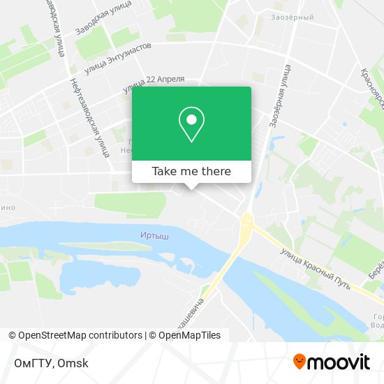 ОмГТУ map