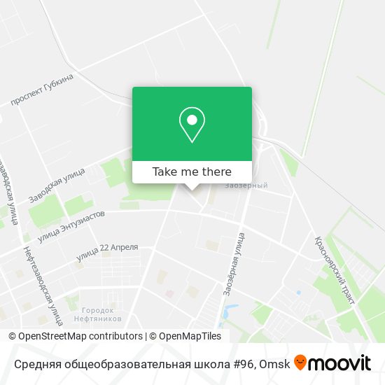 Средняя общеобразовательная школа #96 map
