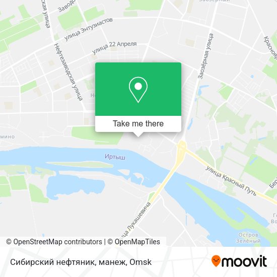 Сибирский нефтяник, манеж map