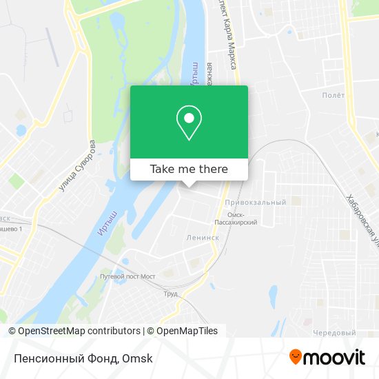 Пенсионный Фонд map