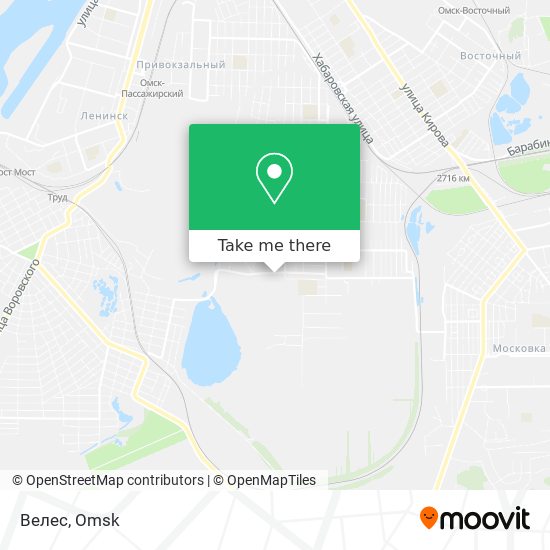 Велес map