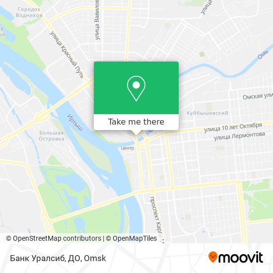 Банк Уралсиб, ДО map