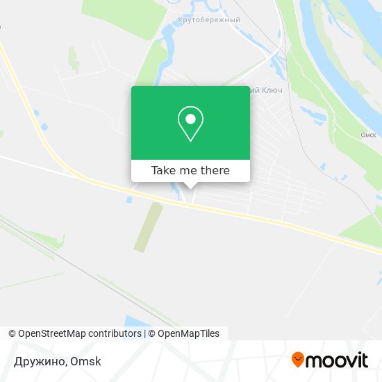 Дружино map