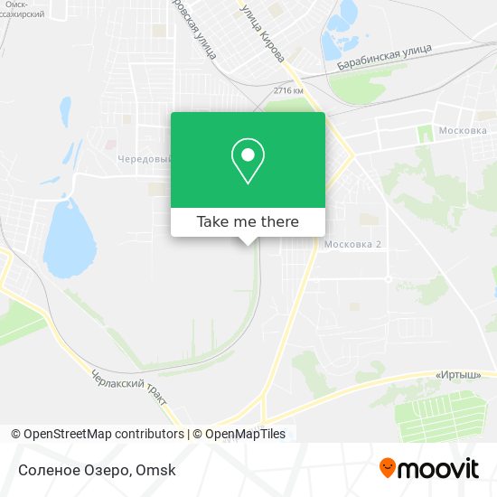 Соленое Озеро map