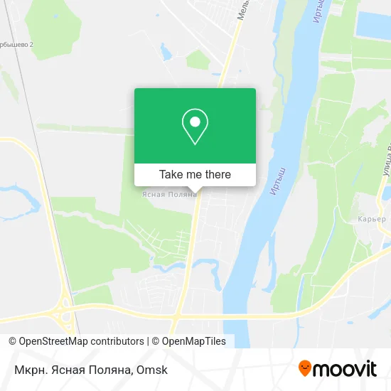 Мкрн. Ясная Поляна map