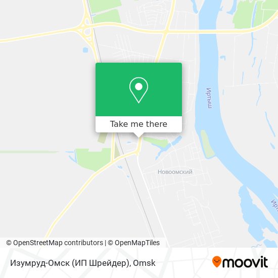 Изумруд-Омск (ИП Шрейдер) map