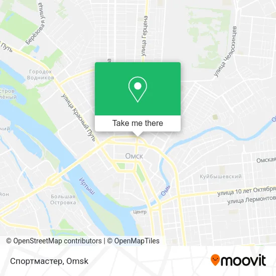 Спортмастер map