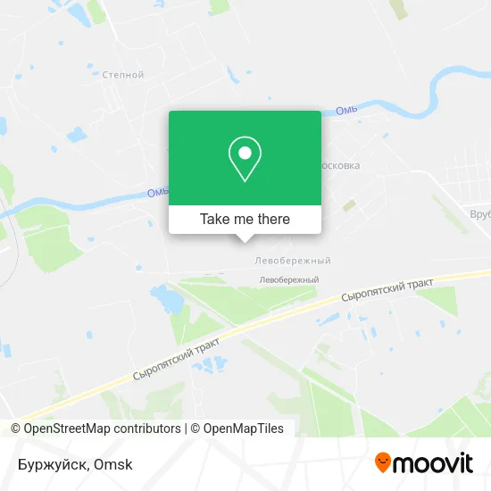 Буржуйск map