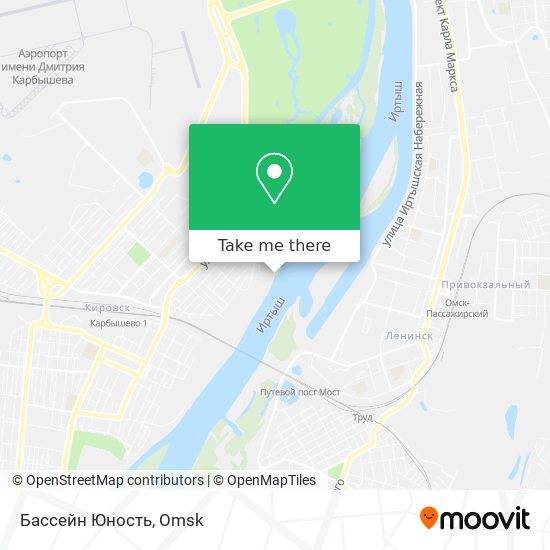 Бассейн Юность map