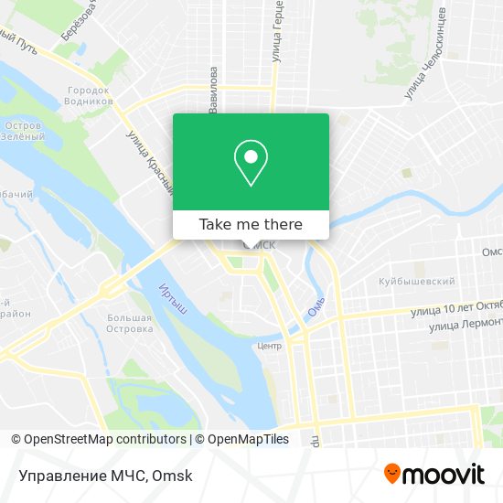 Управление МЧС map