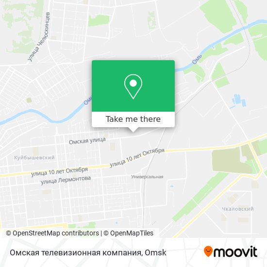 Омская телевизионная компания map