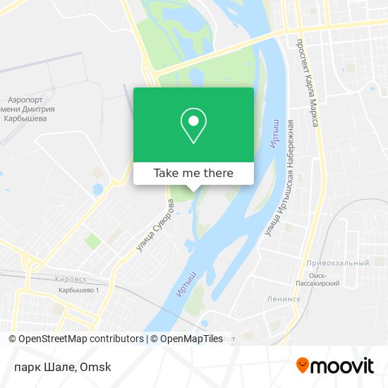 парк Шале map