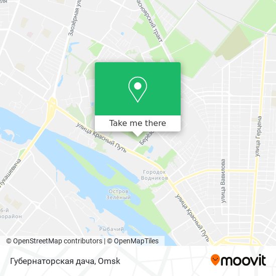 Губернаторская дача map