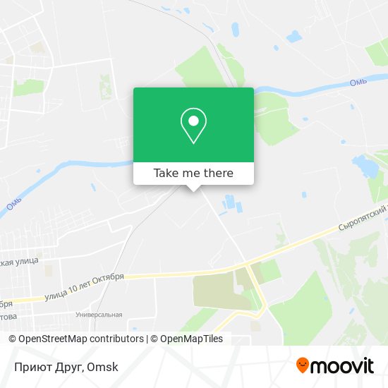 Приют Друг map
