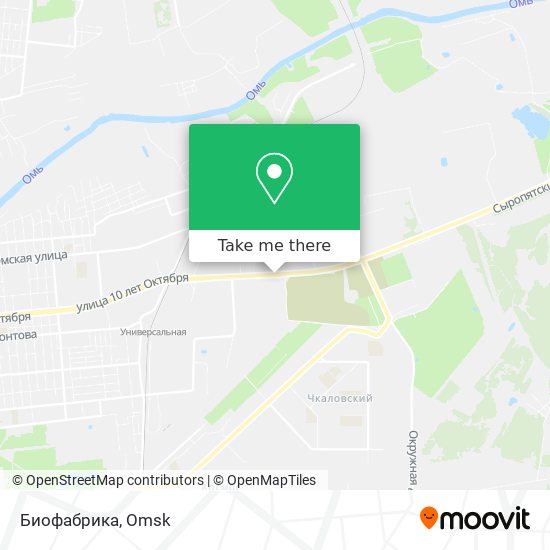 Биофабрика map