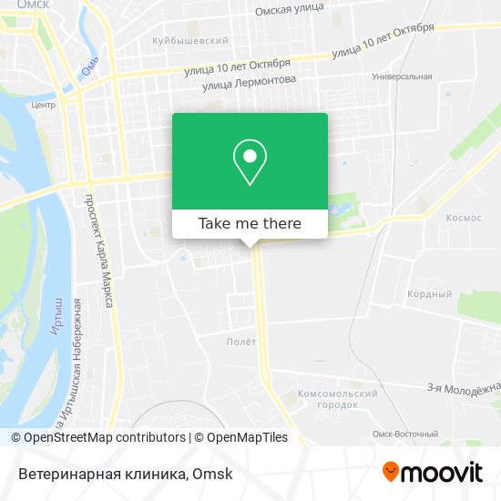Ветеринарная клиника map