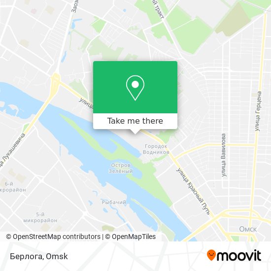 Берлога map