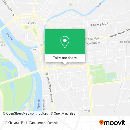СКК им. В.Н. Блинова map
