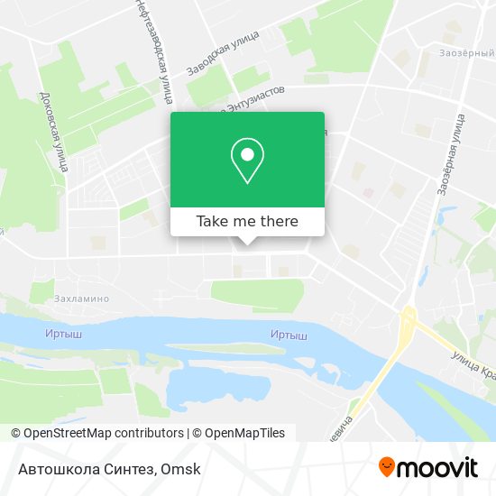 Автошкола  Синтез map