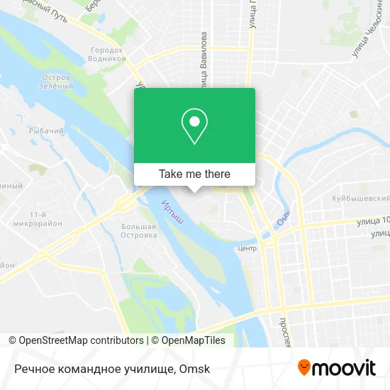 Речное командное училище map