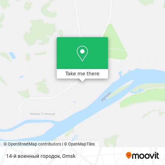 14-й военный городок map