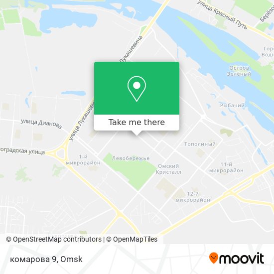 комарова 9 map