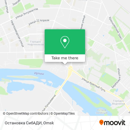 Остановка  СибАДИ map