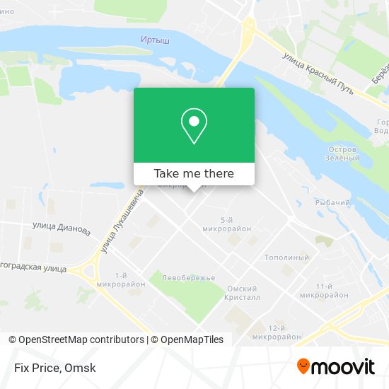 Fix Price map