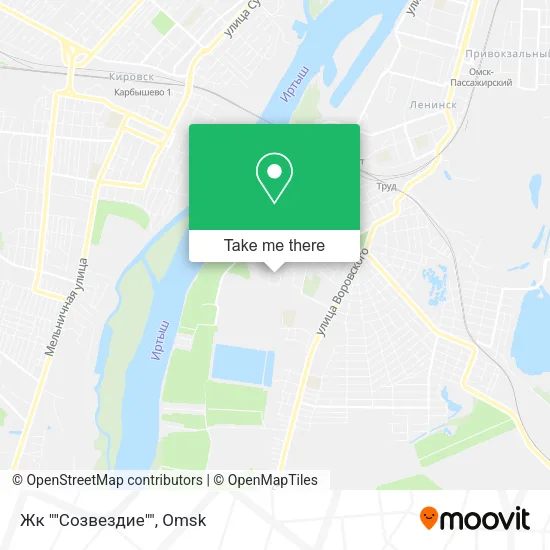 Жк ""Созвездие"" map