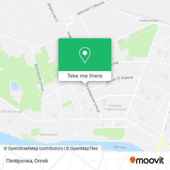 Пятёрочка map