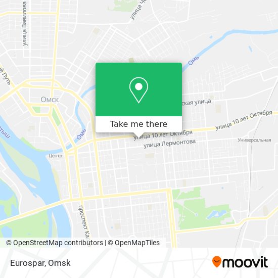 Eurospar map