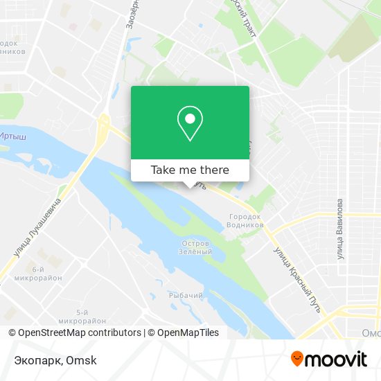 Экопарк map