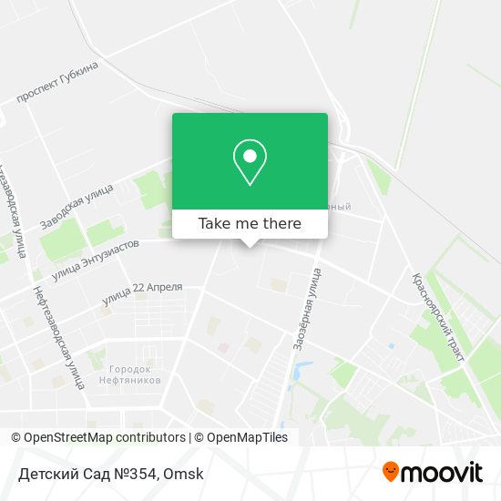 Детский Сад №354 map