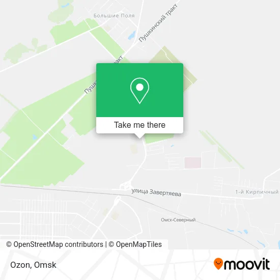 Ozon map