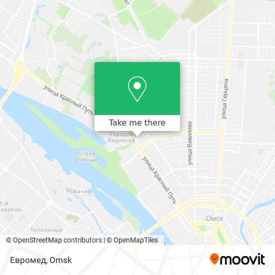 Евромед map
