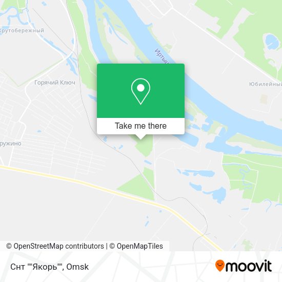 Снт ""Якорь"" map