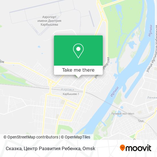 Сказка, Центр Развития Ребенка map