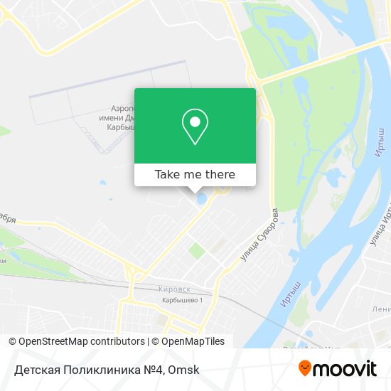 Детская Поликлиника №4 map