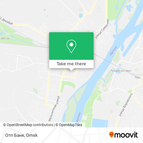 Отп Банк map