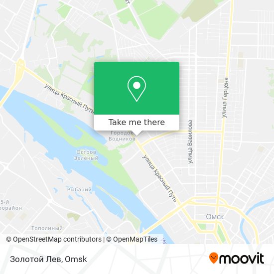 Золотой Лев map