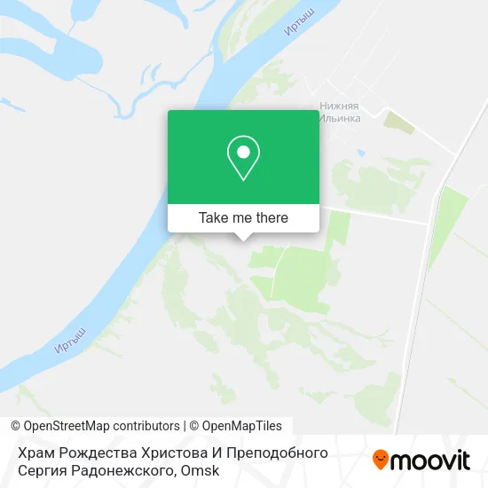 Храм Рождества Христова И Преподобного Сергия Радонежского map