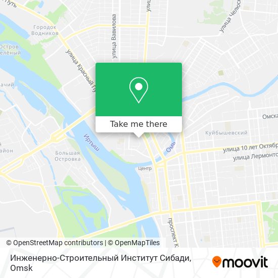 Инженерно-Строительный Институт Сибади map